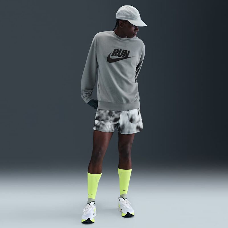Nike Run Swoosh, Gris humo/Negro, hi-res
