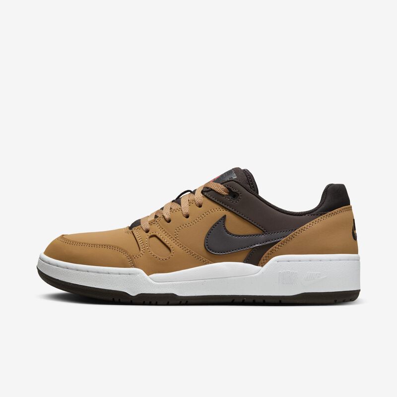 Nike Full Force Low Premium, Lino/Marrón Barroco/Blanco/Marrón Terciopelo, hi-res