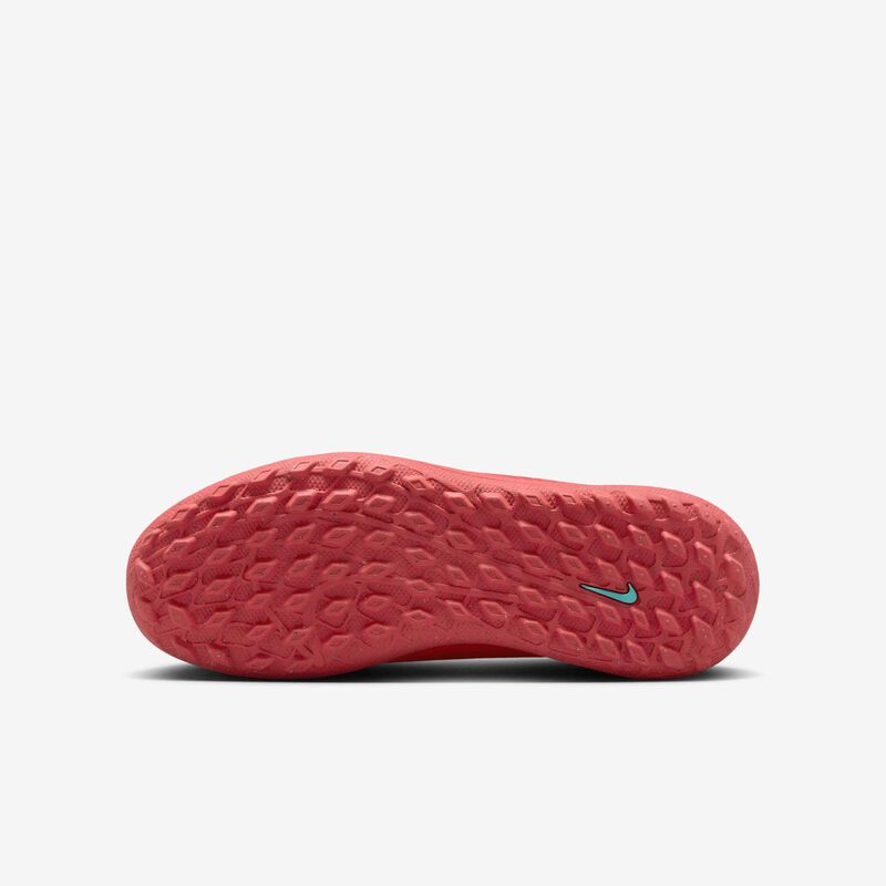 Nike Jr. Mercurial Vapor 16 Club, Brasa Resplandor/Verde Aurora, hi-res
