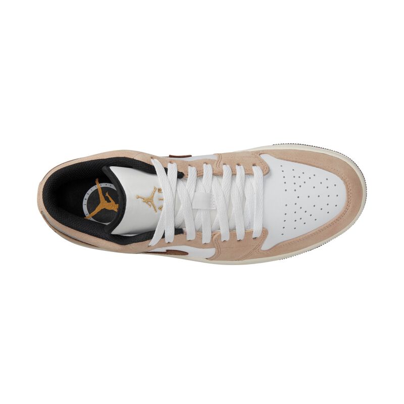 Air Jordan 1 Low SE, Cáñamo/Blanco/Negro/Tostado británico claro, hi-res