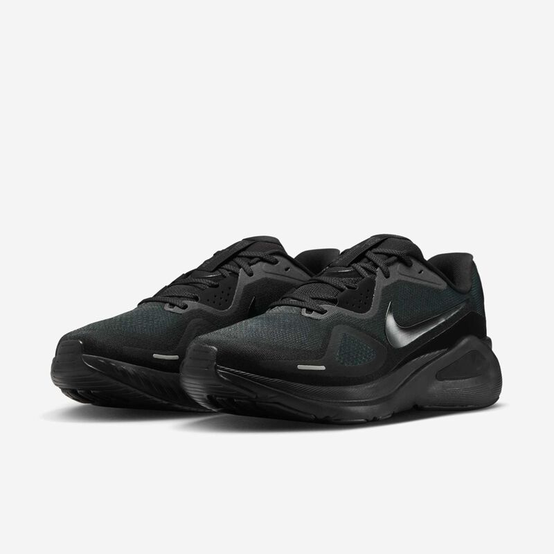 Nike Structure 26, Negro/Negro-Gris Hierro, hi-res