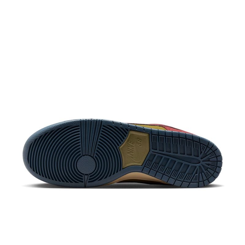 Nike SB Dunk Low Pro, Equipo Oscuro Rojo/Burdeos Crush-Oliva Flak, hi-res