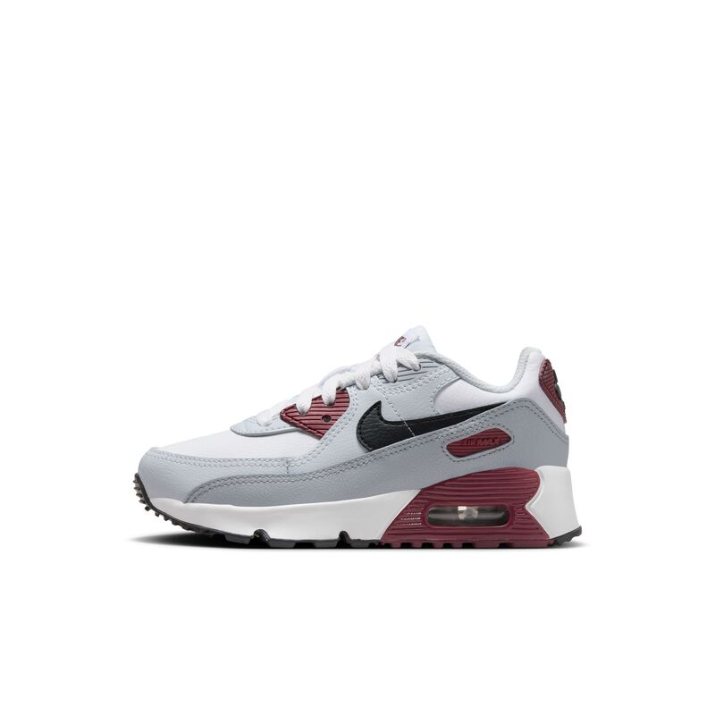 Nike Air Max 90 LTR, Blanco/Negro-Rojo Oscuro-Platino Puro, hi-res