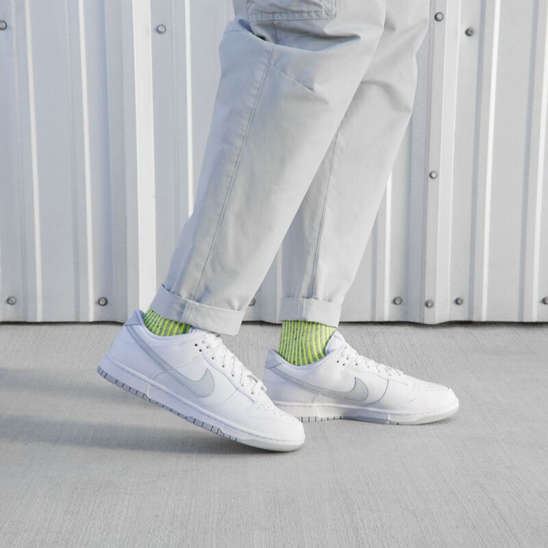 Nike Dunk Low Retro, Blanco/Blanco/Platino puro, hi-res