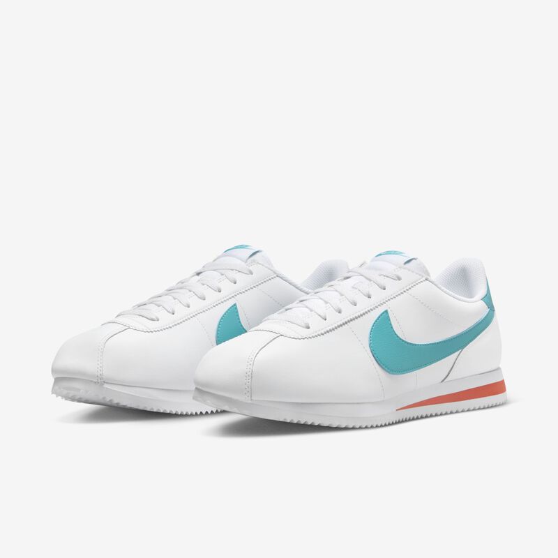 Nike Cortez, Blanco/Arcilla Cósmica/Plata Metalizado/Cactus Polvoriento, hi-res