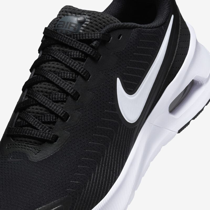 Nike Air Max Nuaxis, Negro/Negro/Blanco/Blanco, hi-res