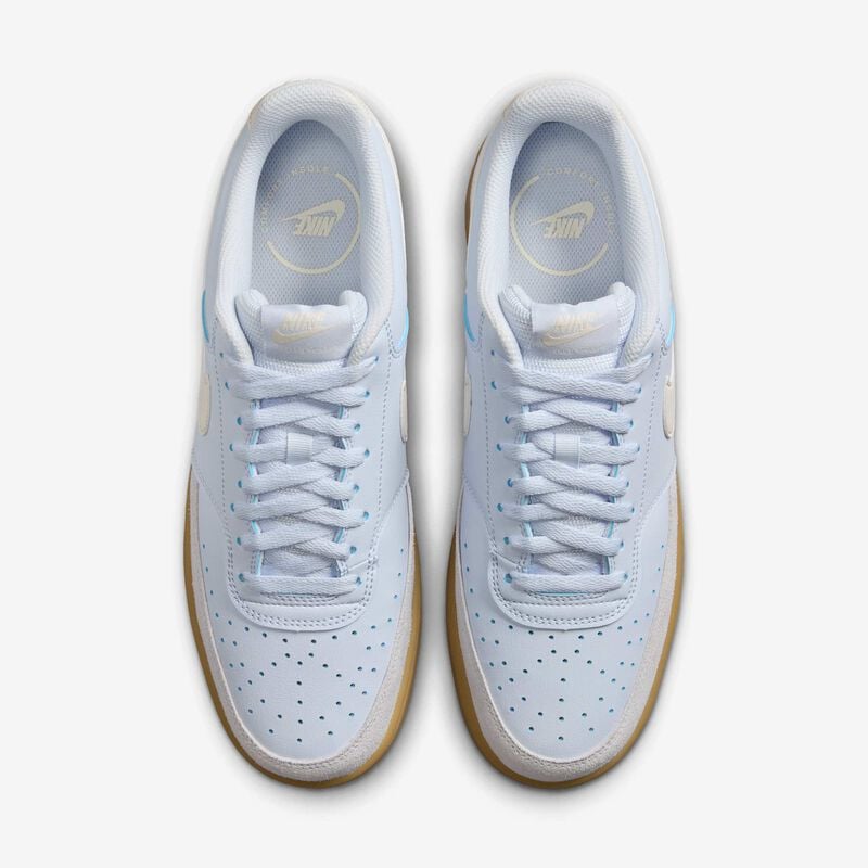 Nike Court Vision Low, Gris Fútbol/Marrón Claro Goma/Marfil Pálido, hi-res