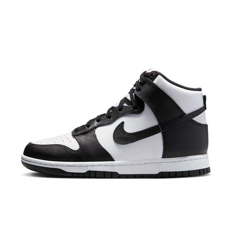 Nike Dunk High, Blanco/Rojo universitario/Negro, hi-res