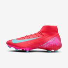 Nike Mercurial Superfly 10 Academy, Brasa Resplandor/Verde Aurora, hi-res