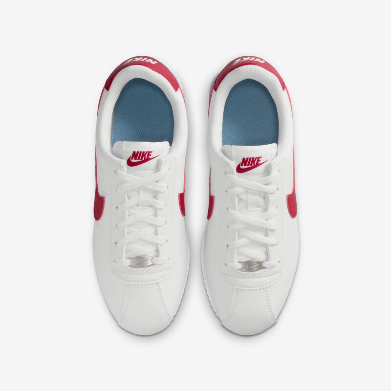 Nike Cortez Textile, Blanco/Rojo Universitario-Azul Universitario, hi-res