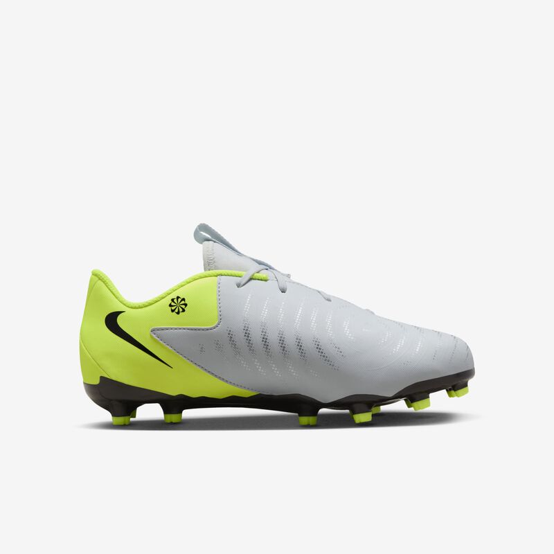 Nike Jr. Phantom GX 2 Academy, Plata Metalizada/Negro-Voltio, hi-res