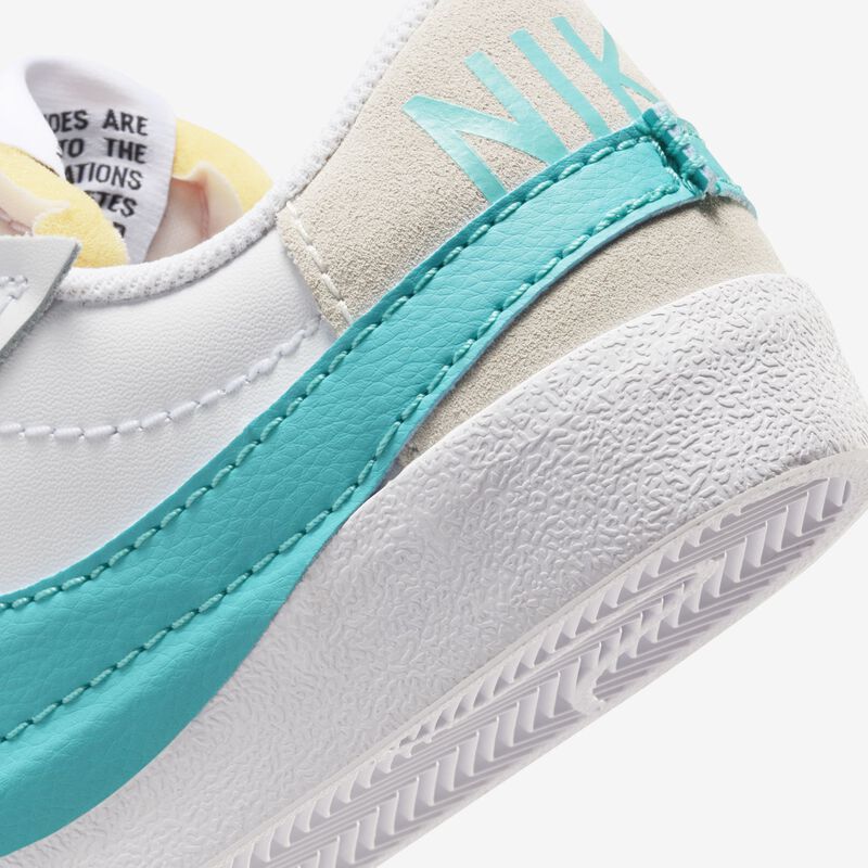 Nike Blazer Low '77 Jumbo, Blanco/Blanco Cumbre/Naranja Equipo/Cactus Polvoriento, hi-res
