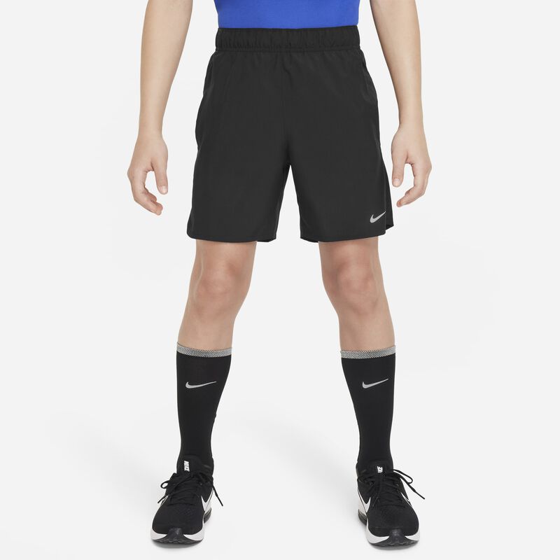 Nike Dri-FIT Challenger, Negro/Negro, hi-res