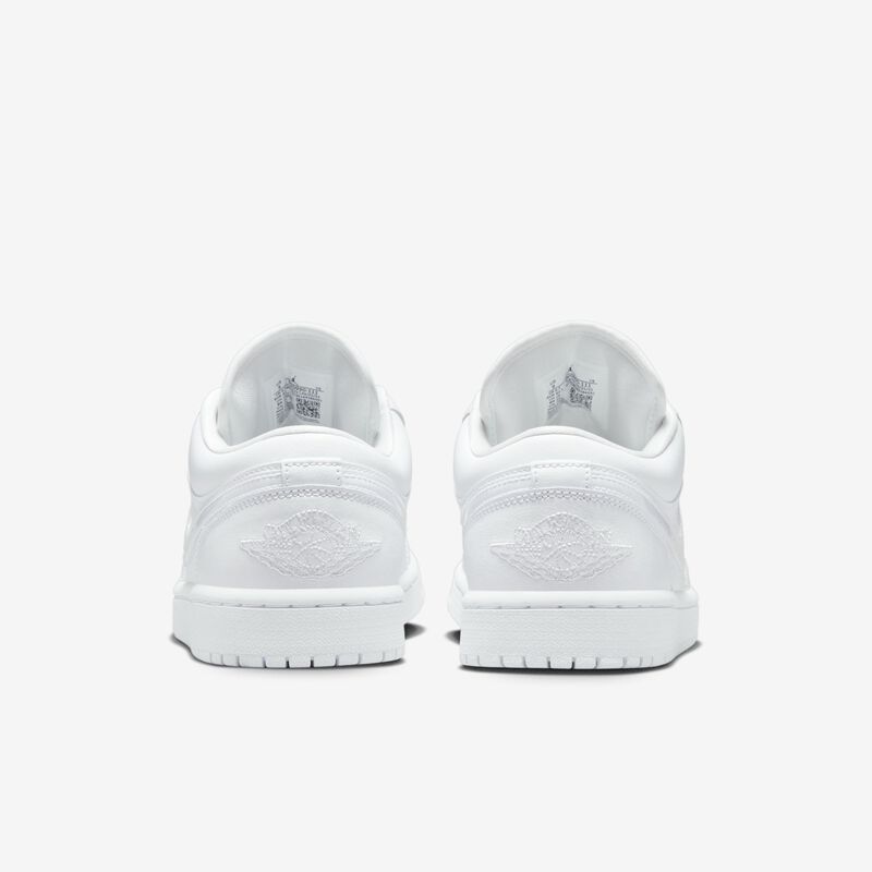 Air Jordan 1 Low, Blanco/Negro-Blanco, hi-res