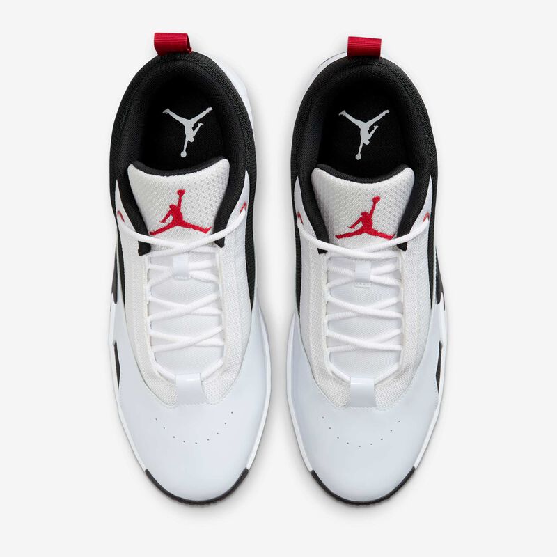 Jordan Max Aura 6, Blanco/Rojo Gimnasio/Negro, hi-res