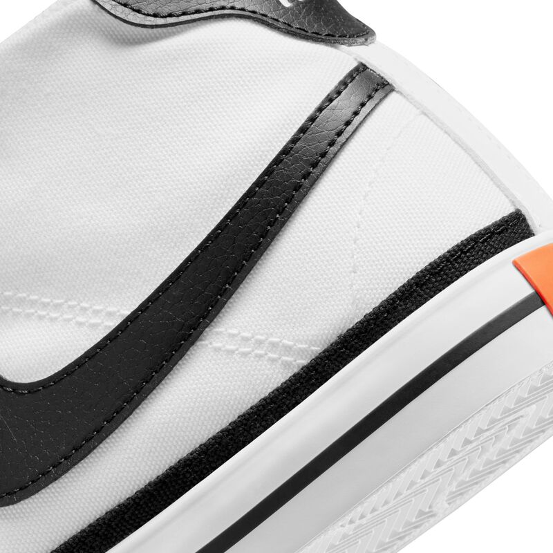 Nike Court Legacy Canvas Mid, Blanco/Naranja team/Negro, hi-res