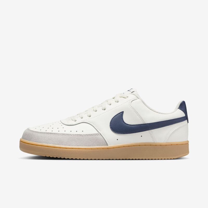Nike Court Vision Low, Vela/Marrón claro goma/Mena de hierro claro/Azul marino medianoche, hi-res