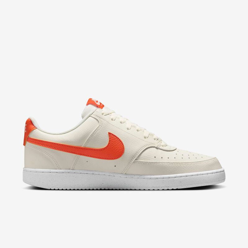 Nike Court Vision Low Next Nature, Vela/Blanco/Naranja Seguridad, hi-res
