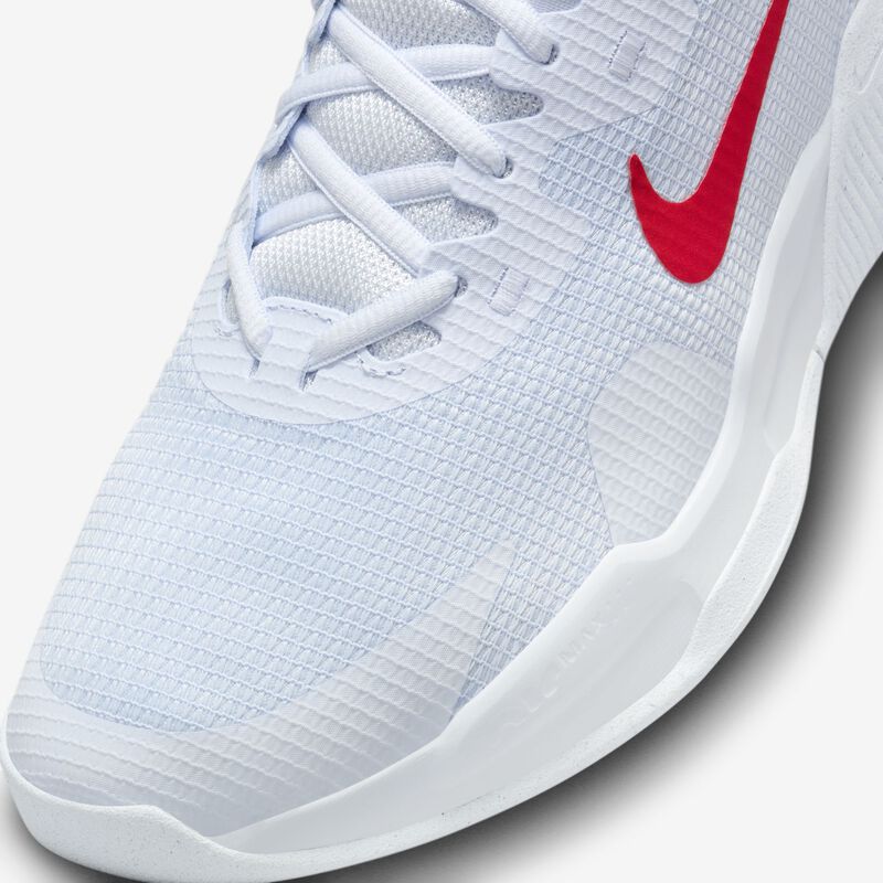 Nike Air Max Alpha Trainer 5, Fútbol Gris/Platino puro/Blanco/Rojo Universidad, hi-res
