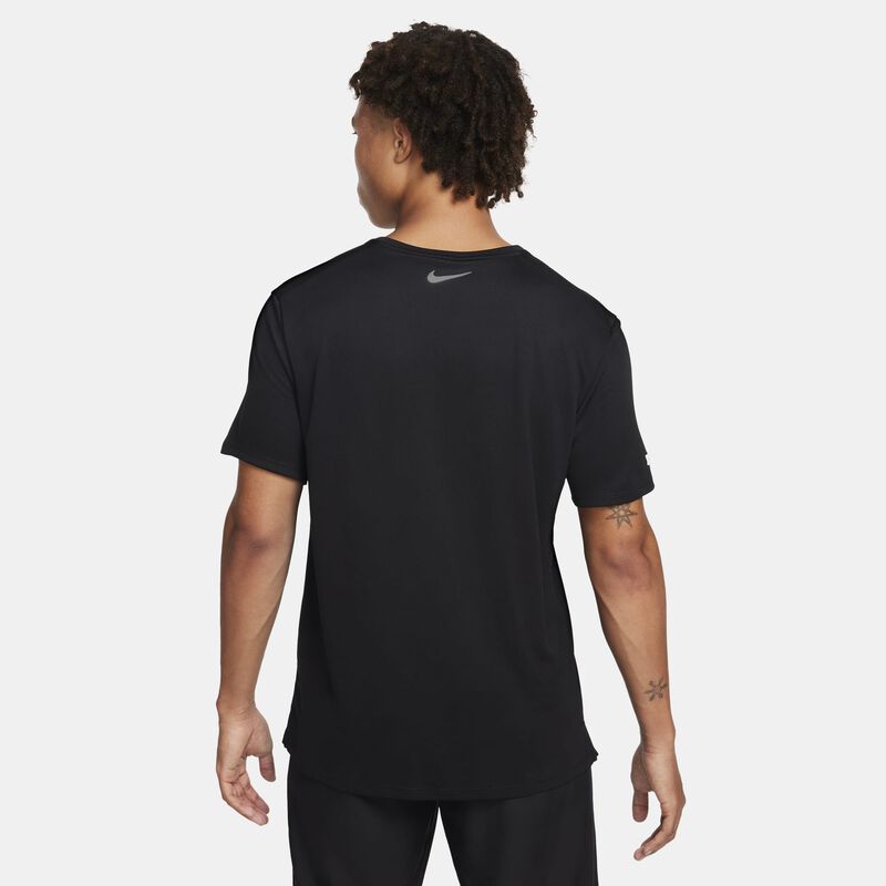 Nike Miler Flash, Negro/Plata Reflectante, hi-res