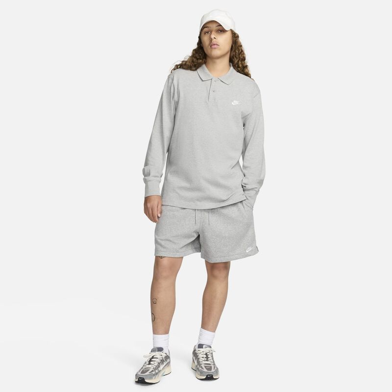 Nike Club, Gris Oscuro Jaspeado/Gris Humo Claro/Blanco, hi-res