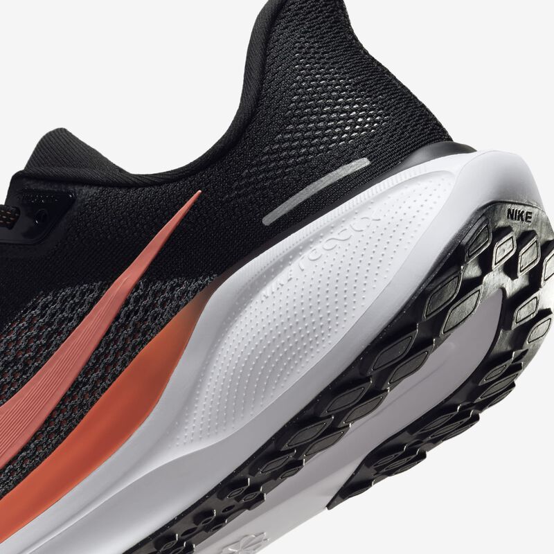 Nike Pegasus 41, Negro/Lt Wild Mango-Gris Frío-Blanco, hi-res