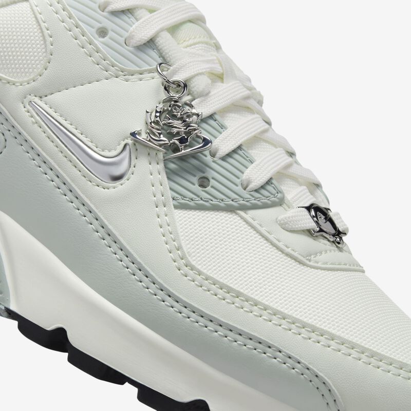 Nike Air Max 90 SE, Vela/Plata metalizado-Vidrio marino, hi-res