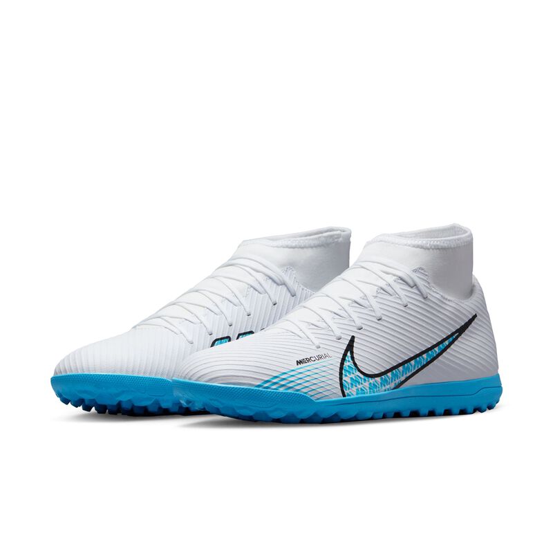 Nike Mercurial Superfly 9 Club TF, BLANCO, hi-res
