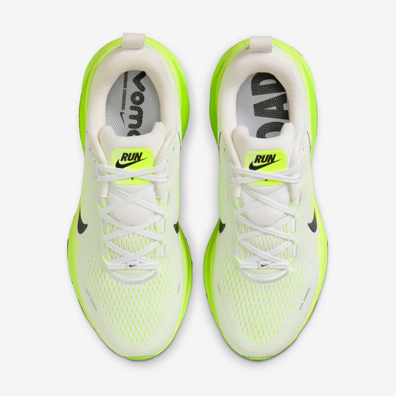 Nike Vomero 18, Blanco/Verde Eléctrico/Volt/Negro, hi-res