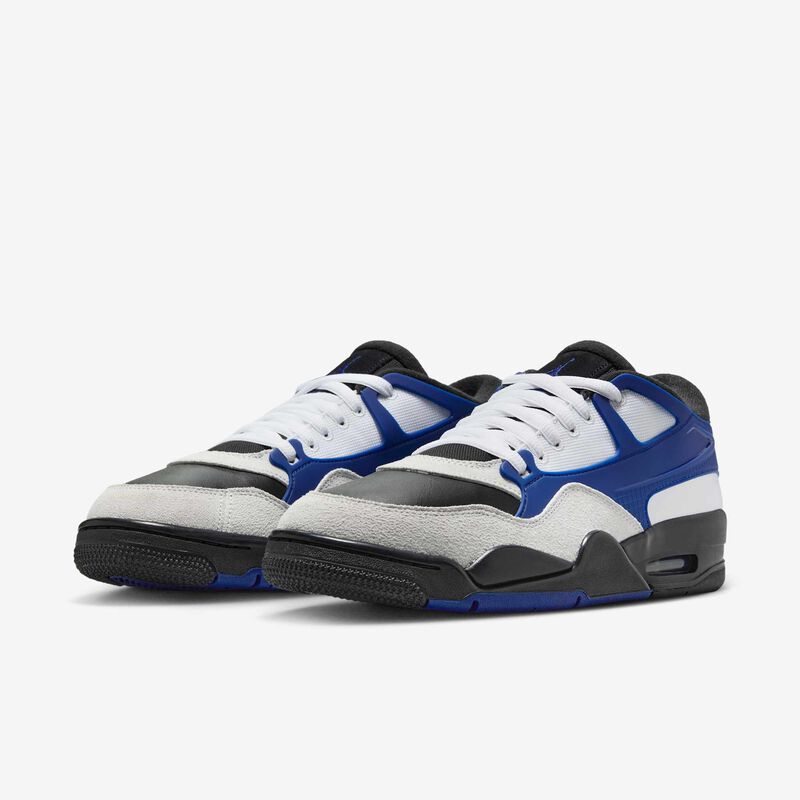 Air Jordan 4 RM, Blanco/Negro/Azul Royal Intenso, hi-res