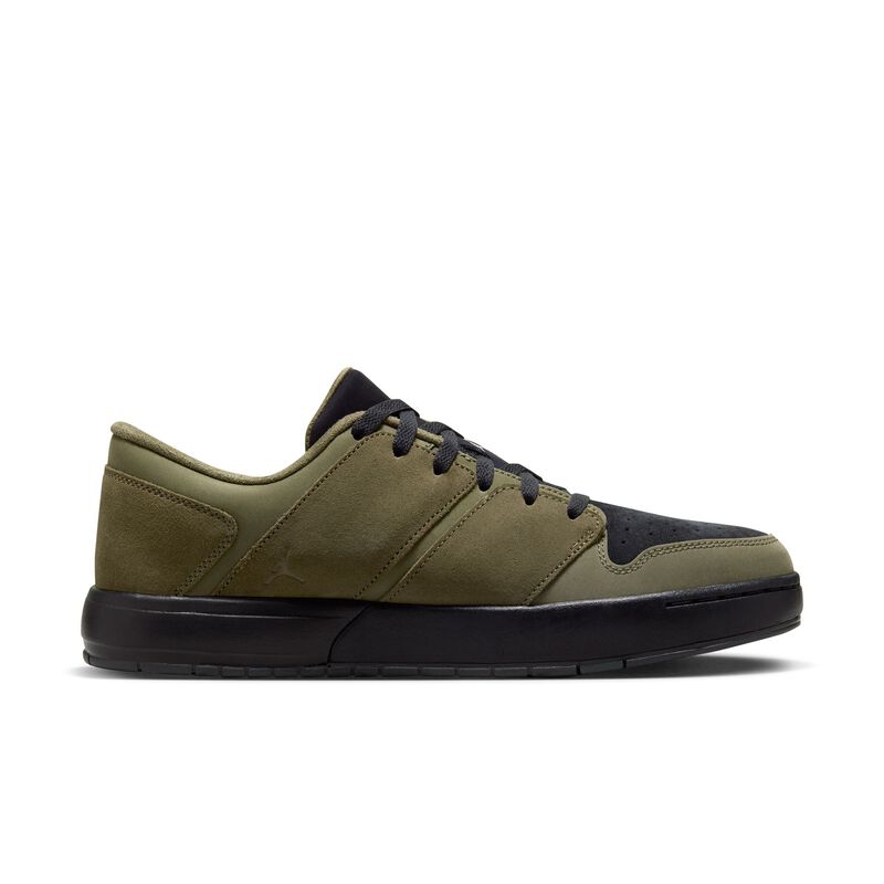 Jordan Nu Retro 1 Low, Oliva Medio/Negro/Hueso Claro-Antracita, hi-res