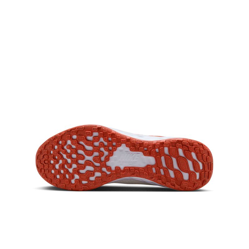 Nike Revolution 6, Blanco cumbre/Obsidiana/Blanco/Rojo pista, hi-res
