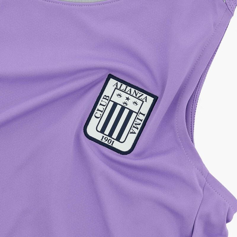 Nike Polo Sin Mangas Hombre Alianza Lima 2026, P&uacute;rpura Espacial/Azul marino de medianoche/(Blanco), hi-res