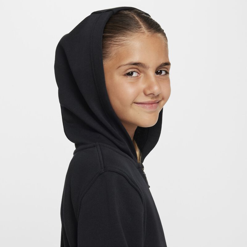 Nike Club Fleece, Blanco/Negro, hi-res