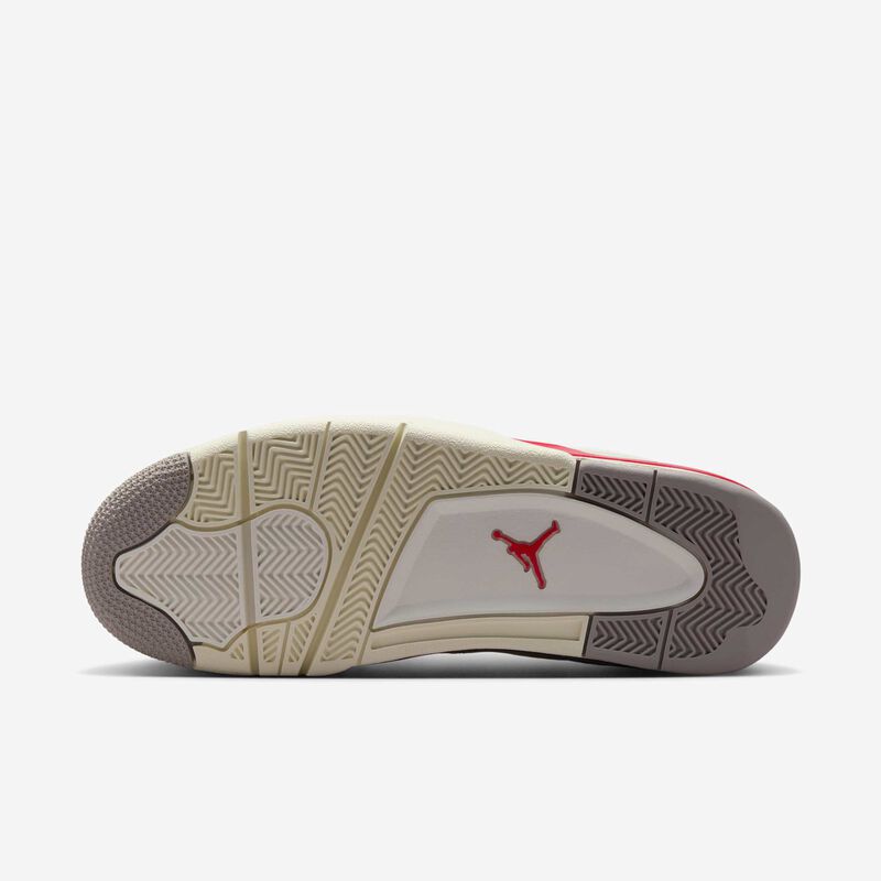 Air Jordan 4 RM, Vela/Fuego Rojo-Gris Universitario-Leche De Coco, hi-res