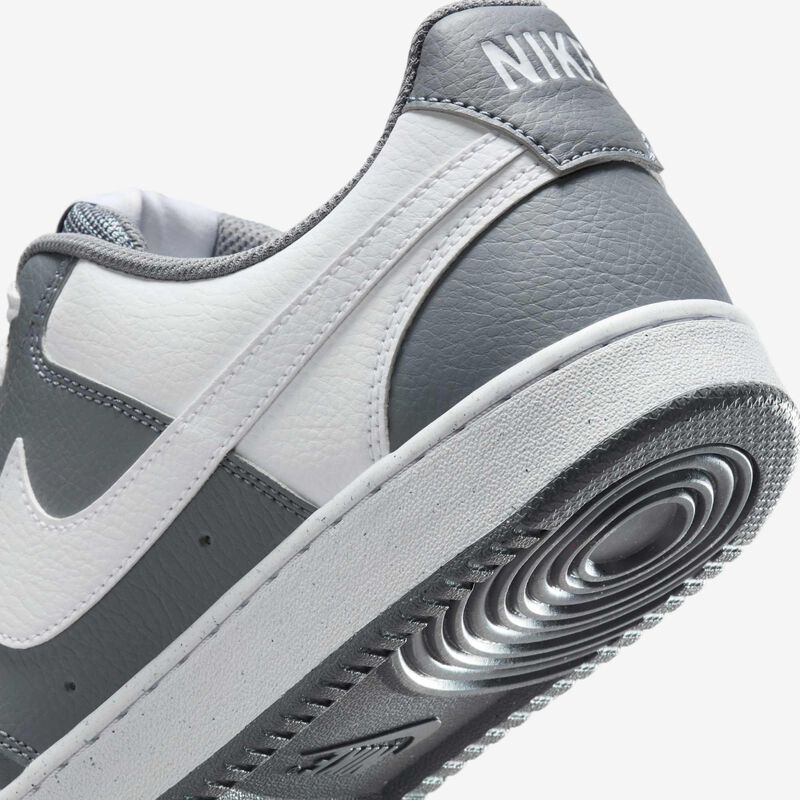 Nike Court Vision Low, Gris frío/Blanco/Blanco, hi-res