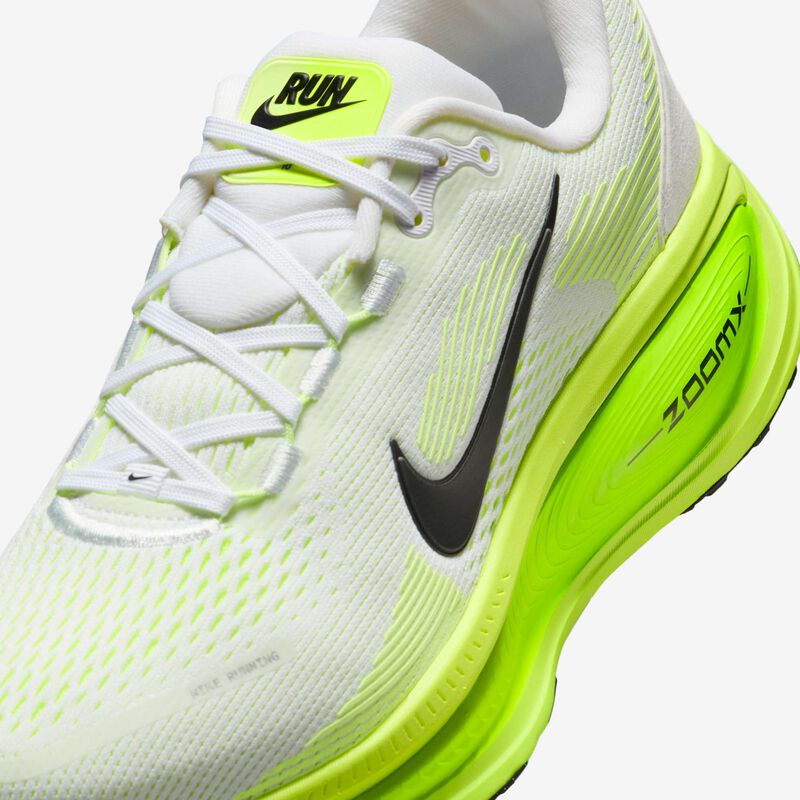 Nike Vomero 18, Blanco/Verde Eléctrico/Volt/Negro, hi-res