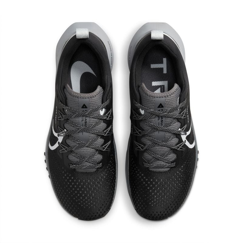 Nike React Pegasus Trail 4, Negro/Gris oscuro/Gris lobo/Halo, hi-res