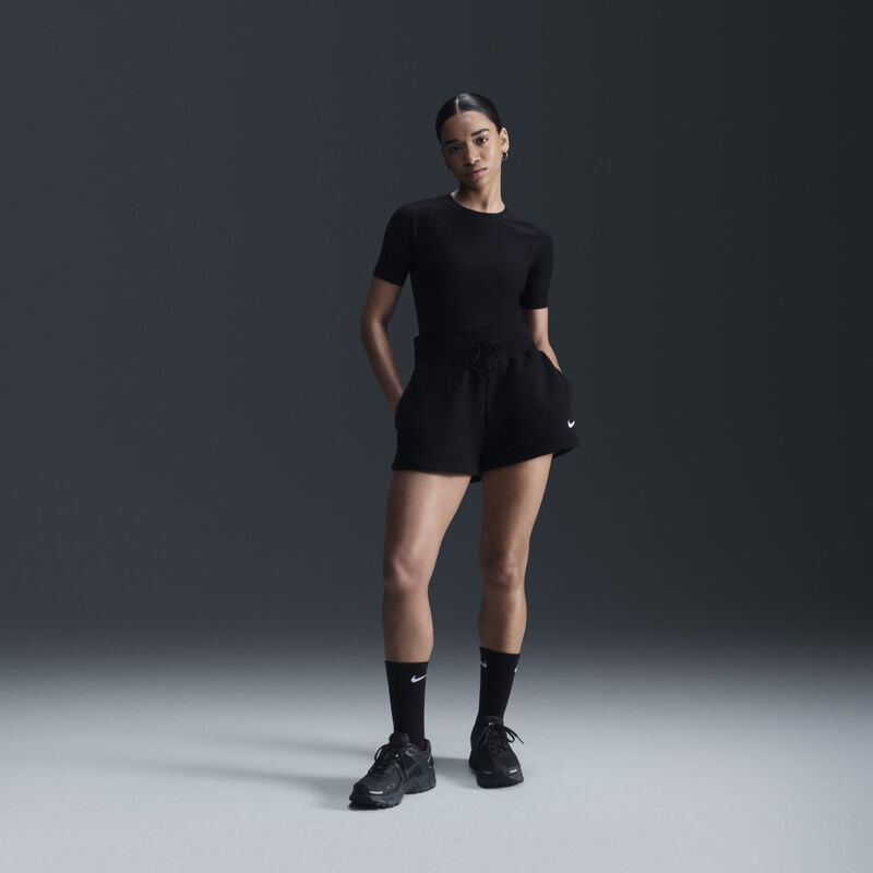 Nike Zenvy Rib, Negro, hi-res