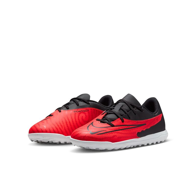 Nike Jr. Phantom GX Club TF, Carmesí brillante/Negro-blanco, hi-res