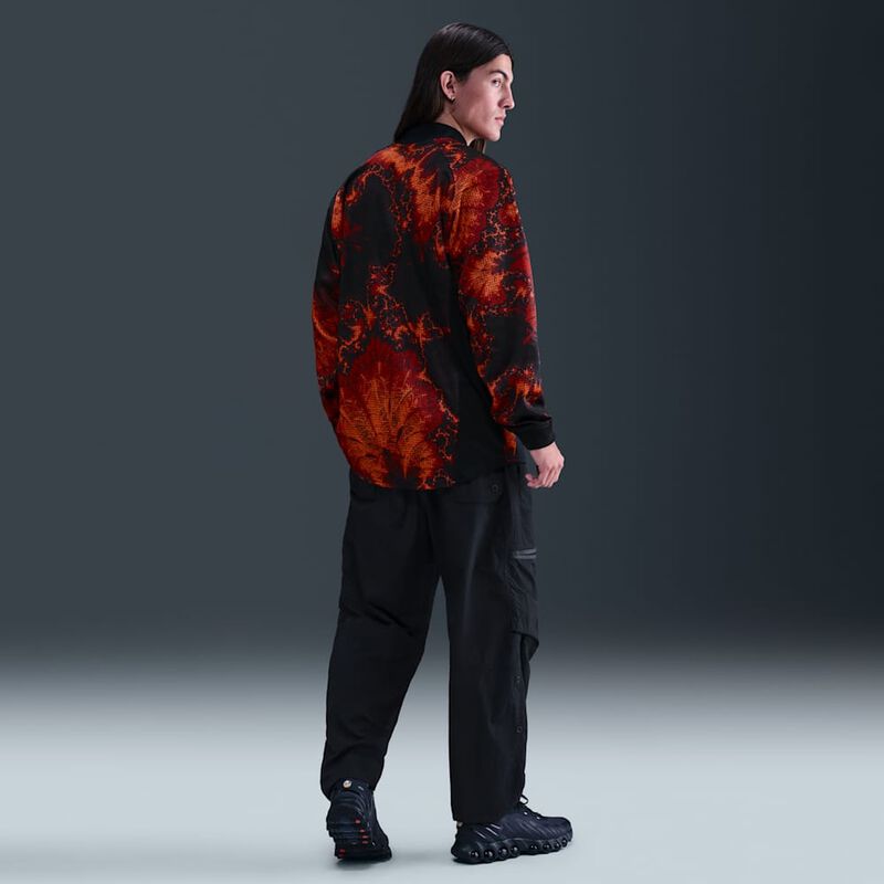 Netherlands Authentic Goalkeeper, Negro/Hipercarmes&iacute;/Blanco, hi-res