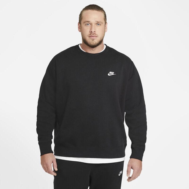 Nike Sportswear Club Fleece, Negro/Blanco, hi-res