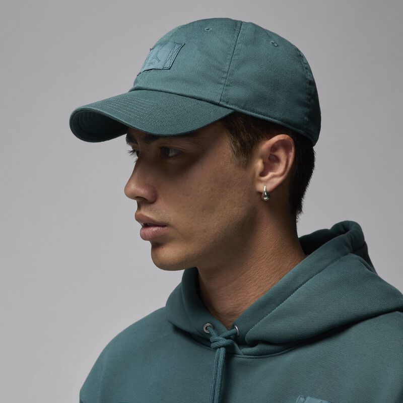 Jordan Club Cap, Verde Oxidado/Azul Verdoso Oscuro Atómico, hi-res