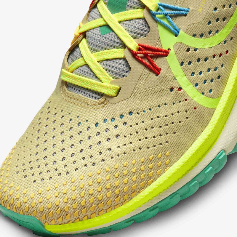 Nike React Pegasus Trail 4, Equipo Oro/Azul báltico/Verde estadio/Volt, hi-res