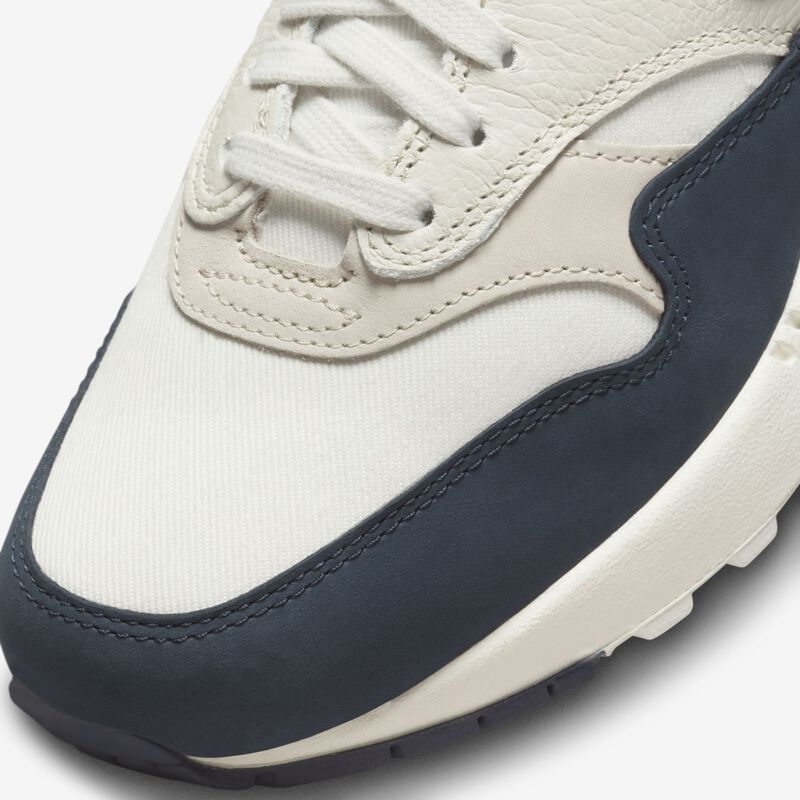 Nike Air Max 1 LX, Marrón verdoso claro/Obsidiana/Naranja fuerte/Vela, hi-res