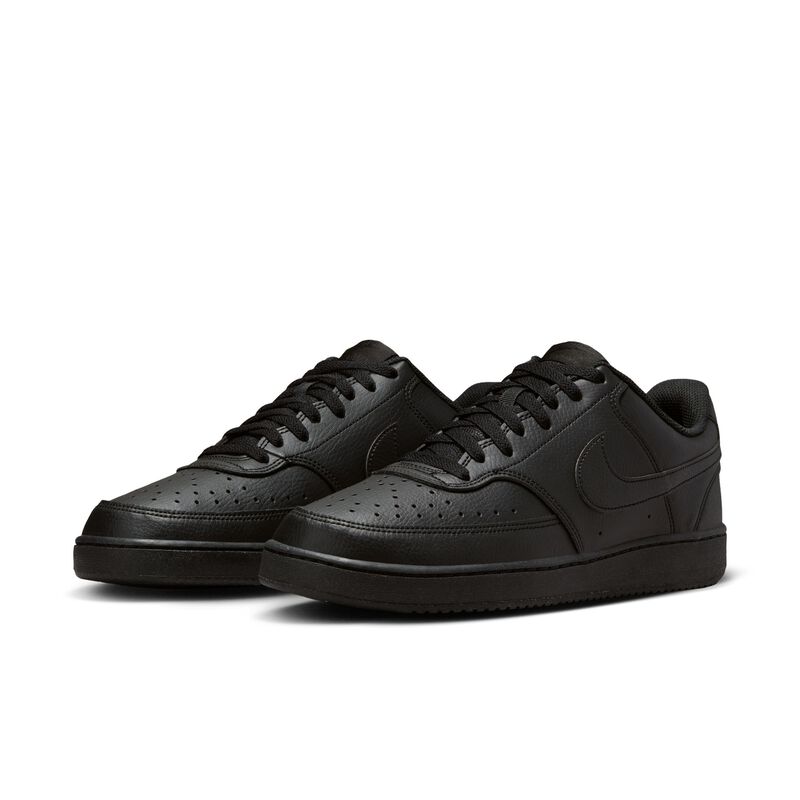 Nike Court Vision Low Next Nature, Negro/Negro/Negro, hi-res