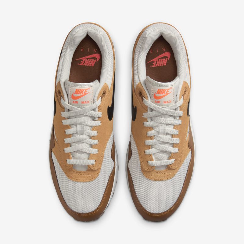 Nike Air Max 1 Essential, Hueso Claro/Lino/Bronceado Británico/Negro, hi-res