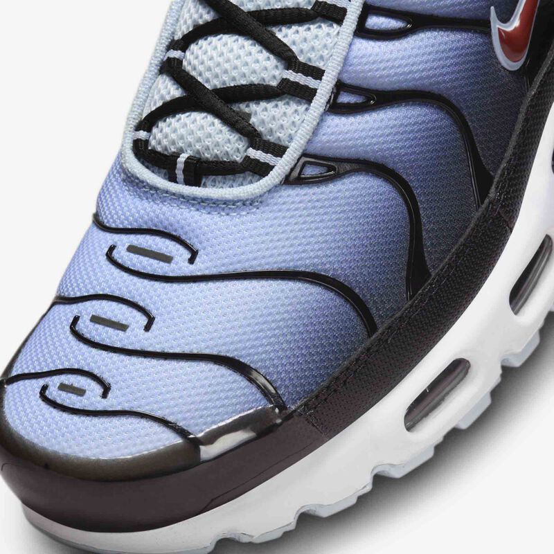 Nike Air Max Plus, Negro/Azul Tinte/Gris Hierro/Naranja Rugoso, hi-res