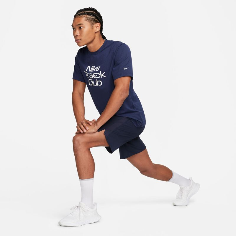 Nike Track Club, Azul marino medianoche/Blanco cumbre, hi-res