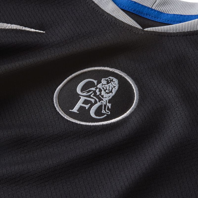 Chelsea FC 2025/26 Stadium Third, Negro/Plata de Campo/Juego Real/Plata de Campo, hi-res